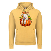 Fall Pumpkin Lamb Nancy Cooper Vintage Hoodie | Teevron
