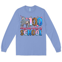 Colony Blue 100 magical days of school Long Sleeve Tee - LillyAllenDesigns