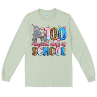 Matcha 100 magical days of school Long Sleeve Tee - LillyAllenDesigns