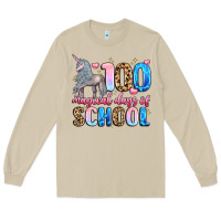 Mushroom 100 magical days of school Long Sleeve Tee - LillyAllenDesigns