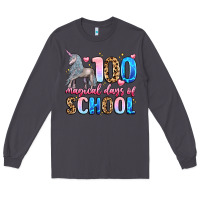 Smoke 100 magical days of school Long Sleeve Tee - LillyAllenDesigns