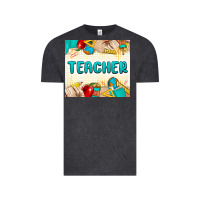 Vintage Black teacher Vintage Tee - MaliasSmallBusiness