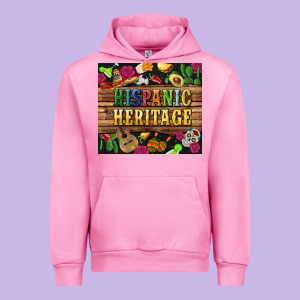 Hispanic Heritage Tumbler Urban Hoodie Designed By Bundleandbundleshop