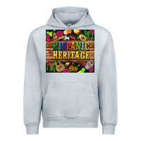 Heather Grey hispanic heritage tumbler Urban Hoodie - BundleAndBundleShop