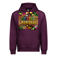 Mauve Wine hispanic heritage tumbler Urban Hoodie - BundleAndBundleShop