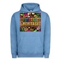 Pigment Pebble Blue hispanic heritage tumbler Urban Hoodie - BundleAndBundleShop