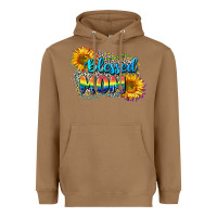 Toasted Coconut Blessed mom Heavyweight Hoodie - CowGirlArtShop