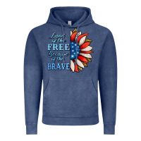 Vintage Denim Patriotic Sunflower Vintage Hoodie - Jasminsmagicworld