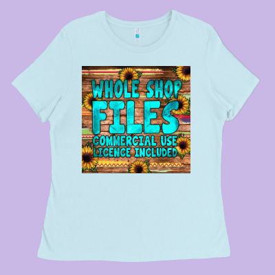 Whole Shop Fıles Ladies Tee Designed By Jahusdesignshop