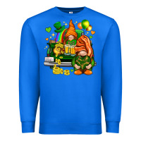 True Royal St. Patrick's Day gnomies with heart Premium Sweatshirt - HowdyJamesFarm