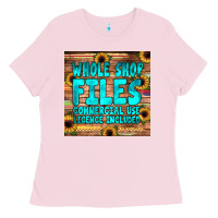 Bubblegum Pink whole shop fıles Ladies Tee - JahusDesignShop