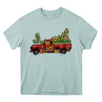 Christmas Truck Heavy Core Tee | Teevron