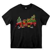Black christmas truck Heavy Core Tee - JahusDesignShop