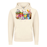 Vintage Artic Easter coffee cups Vintage Hoodie - NancyCooperArtShop