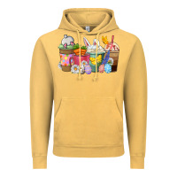 Vintage Mustard Easter coffee cups Vintage Hoodie - NancyCooperArtShop