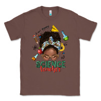 Chestnut science teacher afro messy bun Classic Tee - NancyCooperArtShop
