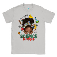 Moon Dust science teacher afro messy bun Classic Tee - NancyCooperArtShop
