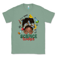 Sage science teacher afro messy bun Classic Tee - NancyCooperArtShop