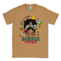 Toasted Coconut science teacher afro messy bun Classic Tee - NancyCooperArtShop