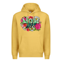 Antique Gold Mom life Premium Hoodie - CowGirlArtShop
