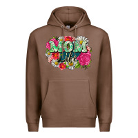 Chestnut Mom life Premium Hoodie - CowGirlArtShop