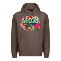 Coffee Mom life Premium Hoodie - CowGirlArtShop