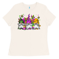 Bone mardi gras gnomes Ladies Tee - Jasminsmagicworld