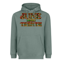 Sage Juneteenth 1865 Heavyweight Hoodie - HowdyJamesFarm