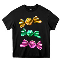 Black colorful candies Heavy Core Tee - AdoDesignShop