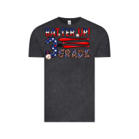 Vintage Black batter up 3rd grade Vintage Tee - JahusDesignShop