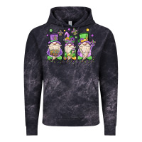 Cloud Black mardi gras gnomes Vintage Hoodie - MaliasSmallBusiness