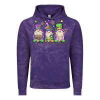 Cloud Purple mardi gras gnomes Vintage Hoodie - MaliasSmallBusiness