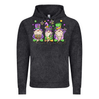 Vintage Black mardi gras gnomes Vintage Hoodie - MaliasSmallBusiness