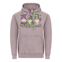 Vintage Zinc mardi gras gnomes Vintage Hoodie - MaliasSmallBusiness