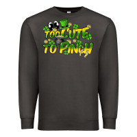 Smoke Too cute to pinch St. Patrick's Day Premium Sweatshirt - HowdyJamesFarm