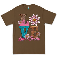 Cacao valentines day love like jesus Premium Tee - AdoDesignShop