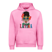 Fuchsia Pink proud latina Urban Hoodie - BundleAndBundleShop