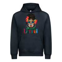 Navy proud latina Urban Hoodie - BundleAndBundleShop