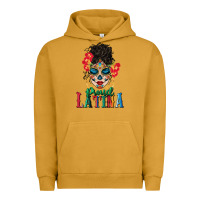 Pigment Peanut Butter proud latina Urban Hoodie - BundleAndBundleShop