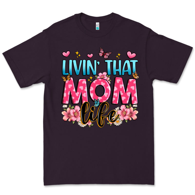 Livin' That Mom Life Premium Tee by JahusDesignShop | Teevron