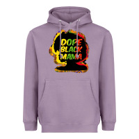 Lavender Dope black mama Heavyweight Hoodie - HowdyJamesFarm