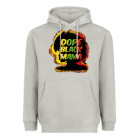 Moon Dust Dope black mama Heavyweight Hoodie - HowdyJamesFarm