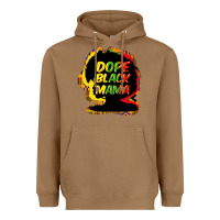Toasted Coconut Dope black mama Heavyweight Hoodie - HowdyJamesFarm