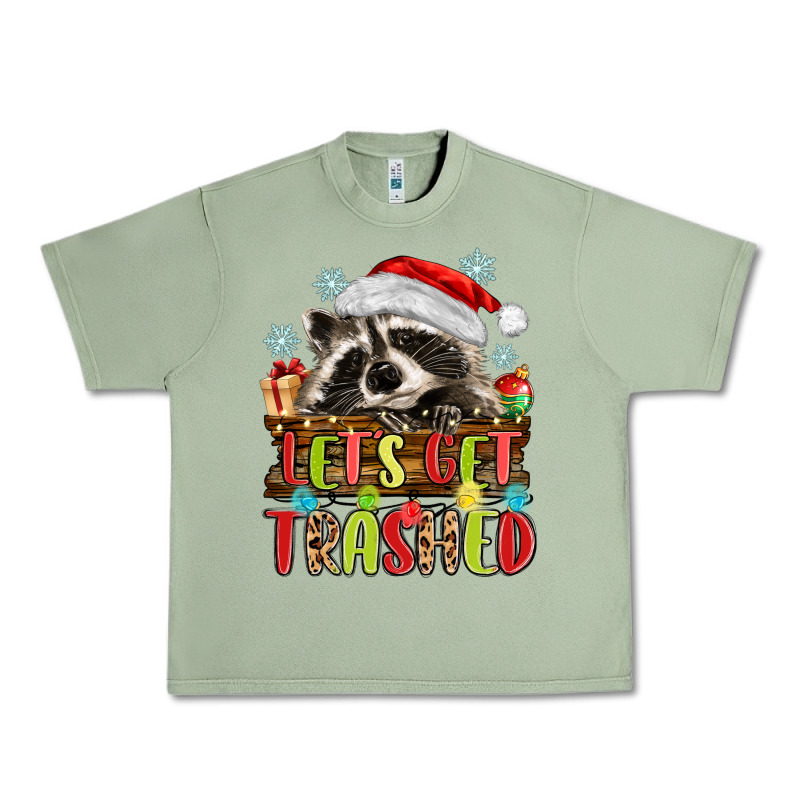 Lets Get Trashed With Raccoon Urban Heavy Tee by MaliasSmallBusiness | Teevron