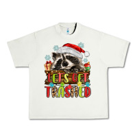 Pistachio lets get trashed with raccoon Urban Heavy Tee - MaliasSmallBusiness
