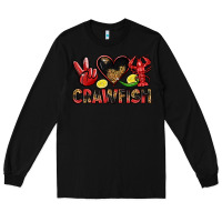 Black crawfish Long Sleeve Tee - LillyAllenDesigns