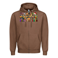 Chestnut hallothanksmas Zipper Hoodie - texasbilliewilder