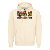 Sandshell hallothanksmas Zipper Hoodie - texasbilliewilder