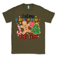 Army Green eating christmas cookies for two Classic Tee - MaliasSmallBusiness