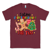 Burgundy eating christmas cookies for two Classic Tee - MaliasSmallBusiness